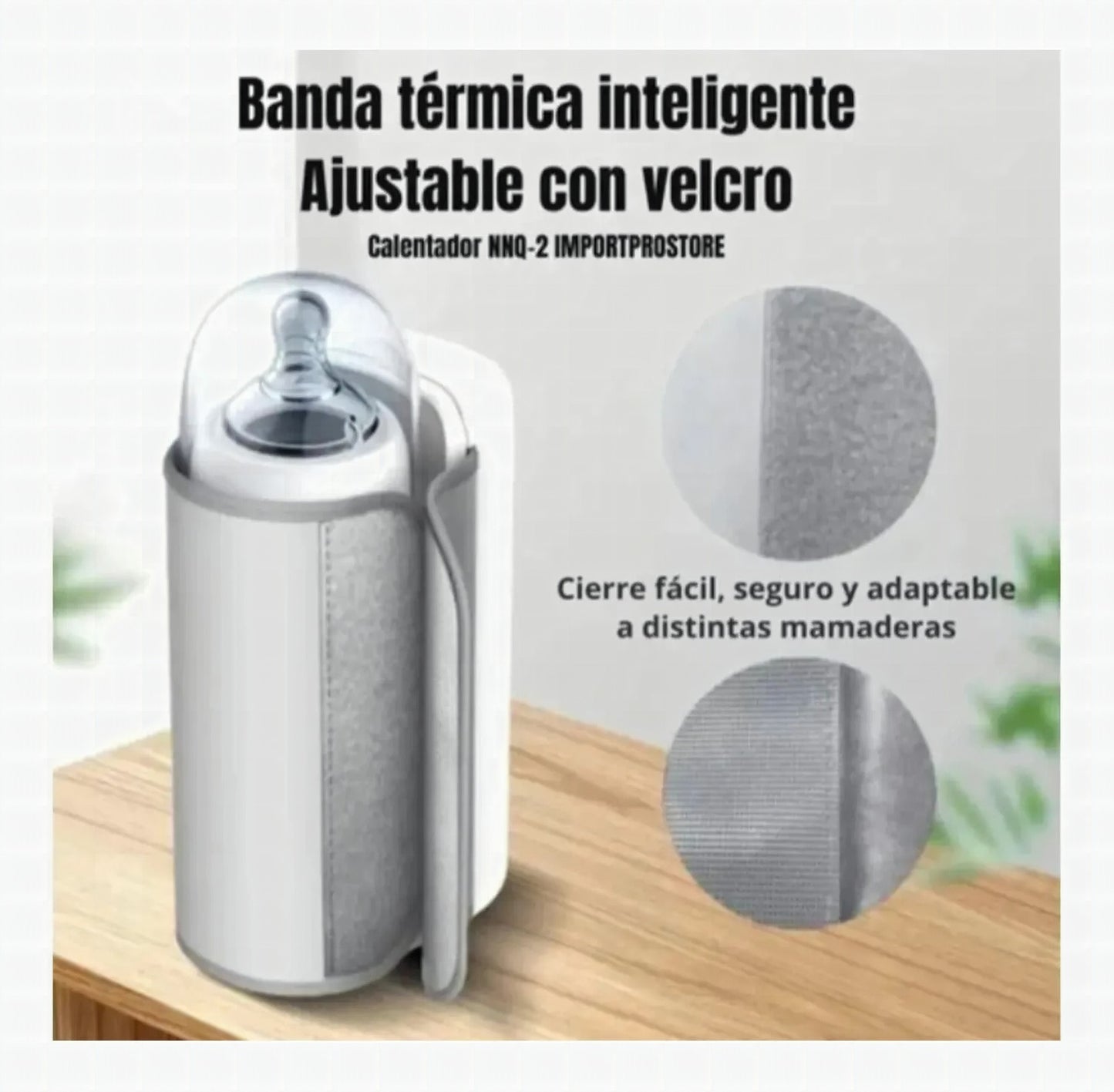 WarmGo™ — Calentador de Biberones Portátil Recargable