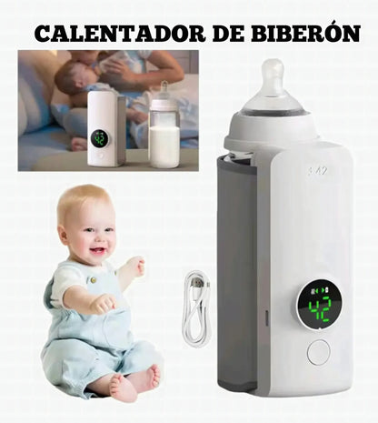 WarmGo™ — Calentador de Biberones Portátil Recargable