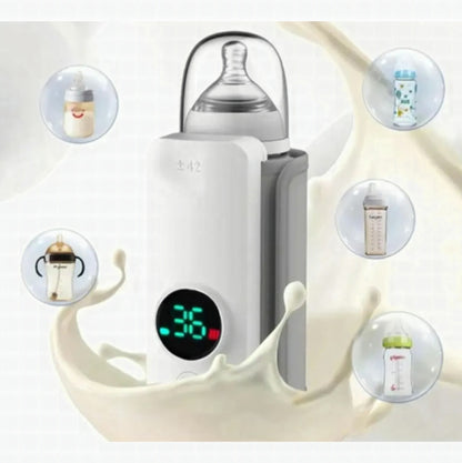 WarmGo™ — Calentador de Biberones Portátil Recargable