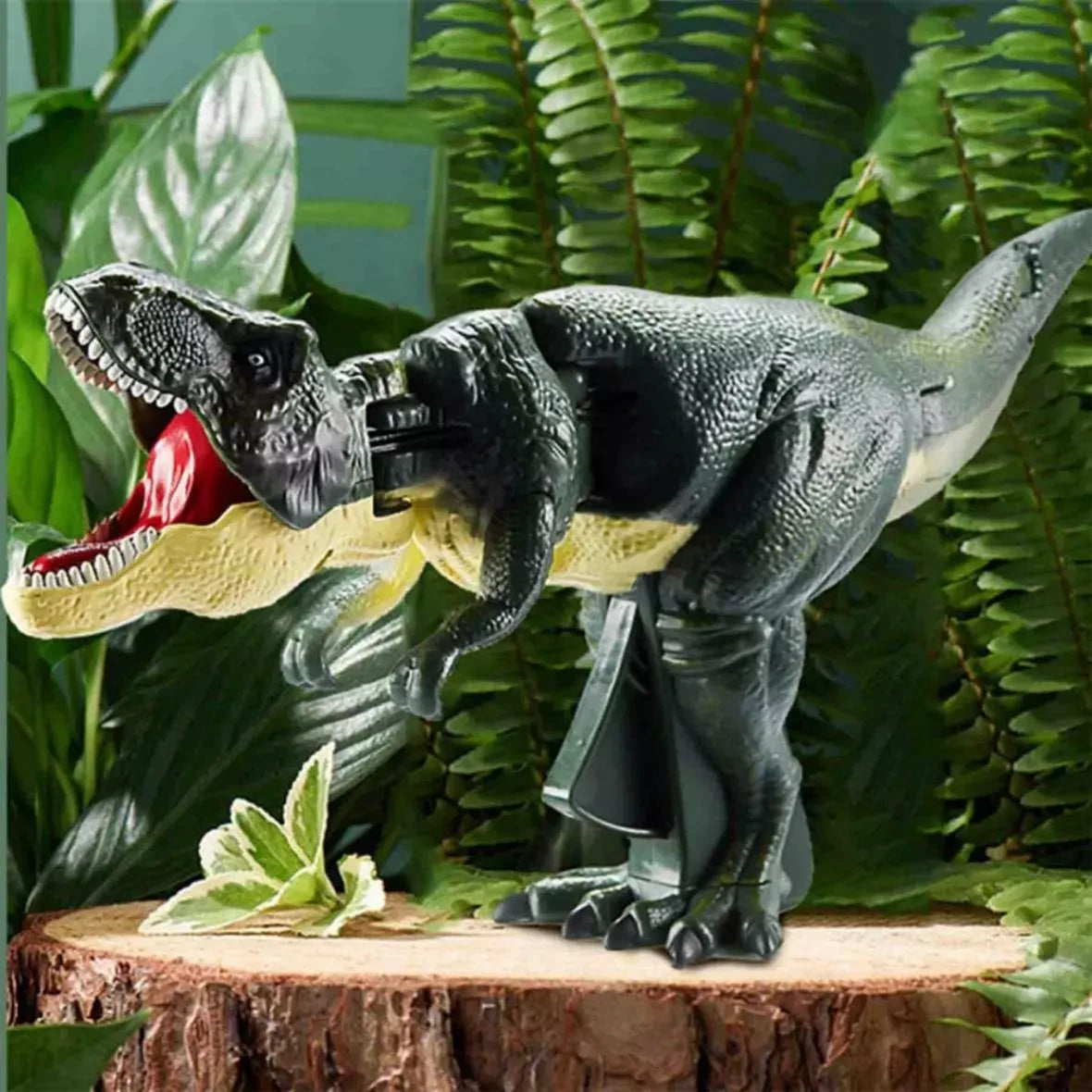 DinoRoar™ — Dinosaurio T-Rex Mordedor a Gatillo